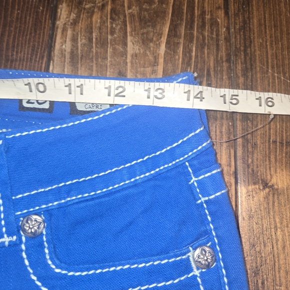 nwot miss me capris size 26 - Picture 6 of 8